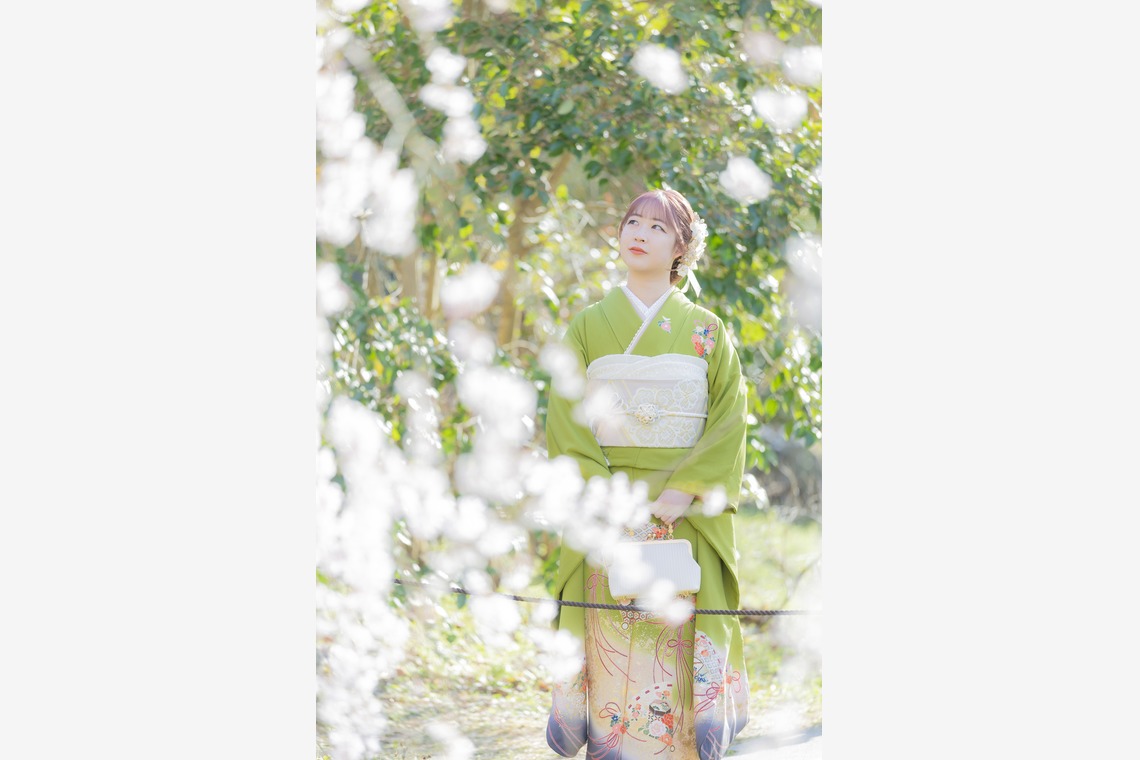 大阪フォトファクトリーが撮影した「成人式前撮り」の写真