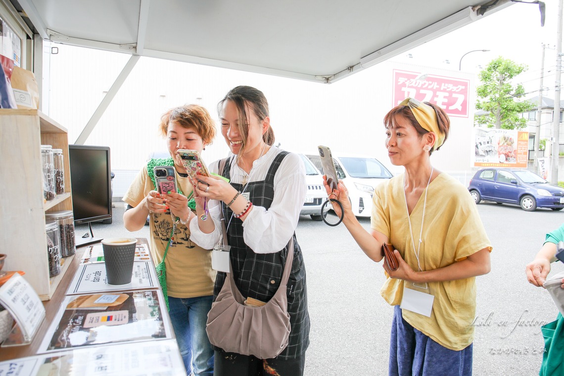 なかがわさとみが撮影した「主催マルシェのイベント撮影」の写真
