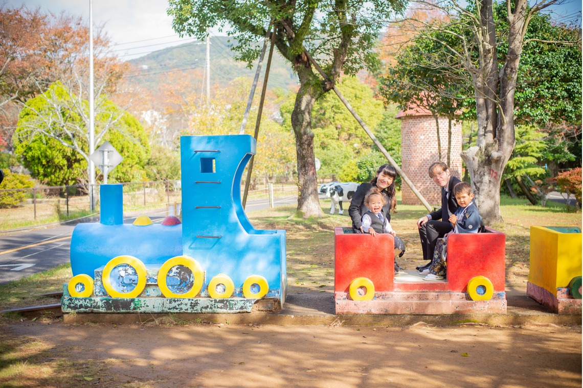 竹部 祐樹が出張撮影した家族写真(キッズ,ベビーフォト)などが写った「七五三＠佐世保[宮地嶽神社]」の家族写真