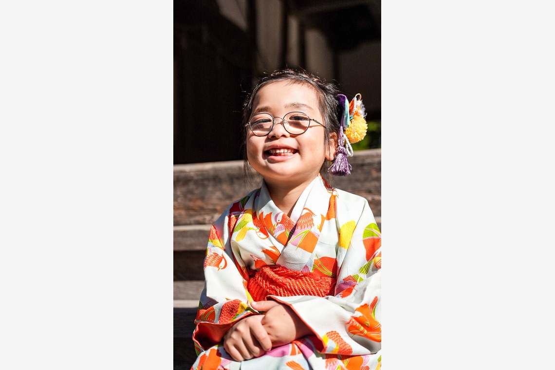 心綴フィルムが撮影した「七五三①」の写真