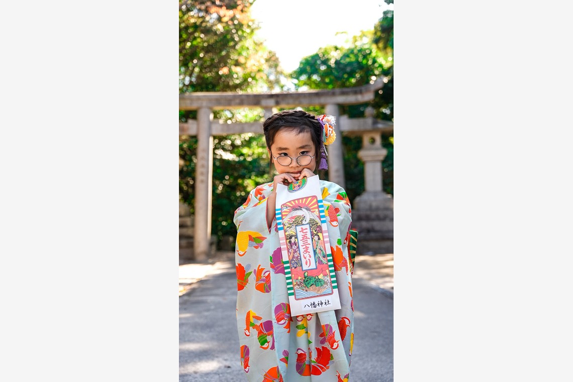 心綴フィルムが撮影した「七五三①」の写真