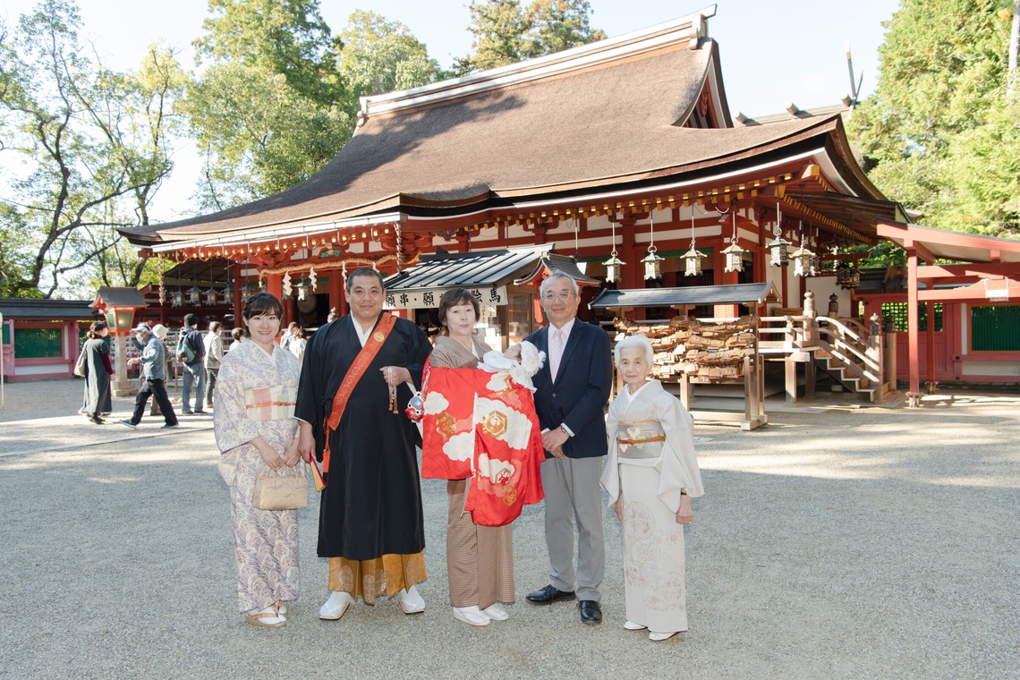 福永写真事務所が撮影したお宮参りのアルバム「お宮参り（石上神宮）」