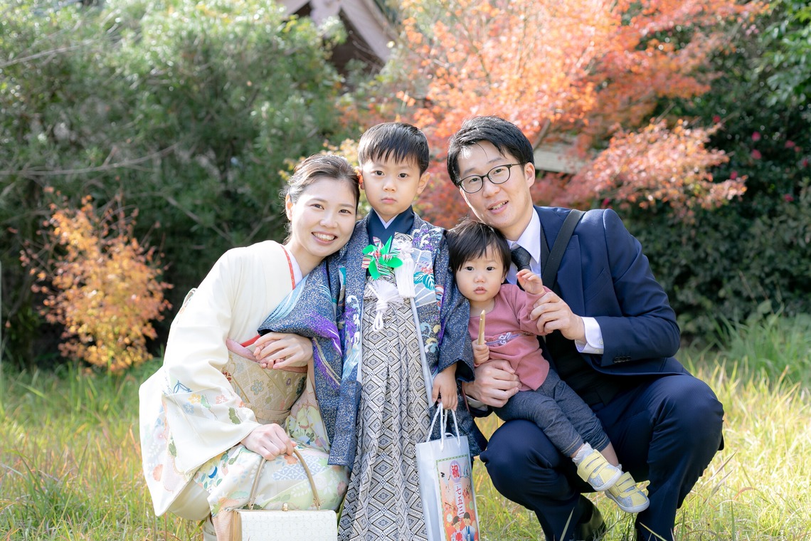 隈元智子が撮影した「七五三」の写真