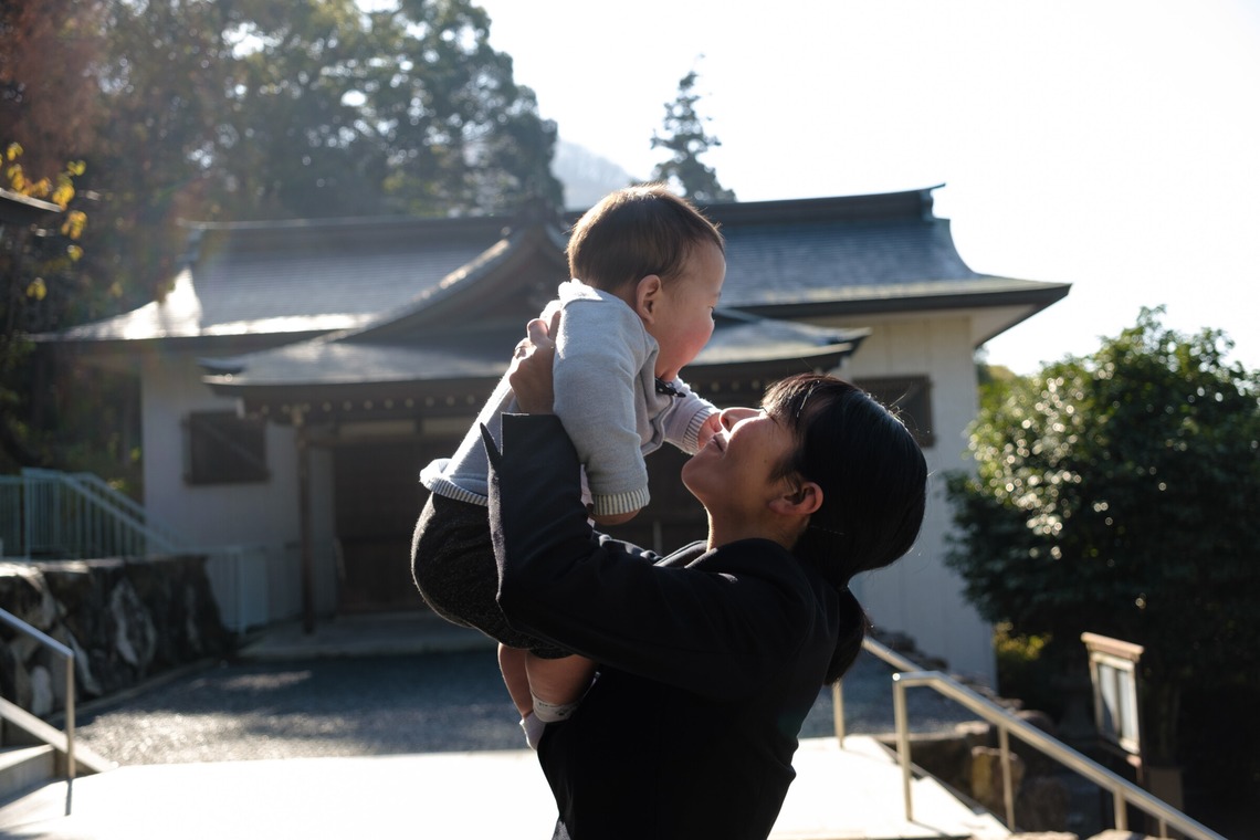 NATUREが出張撮影した家族写真(キッズ,ベビーフォト)などが写った「東京・高松」の家族写真