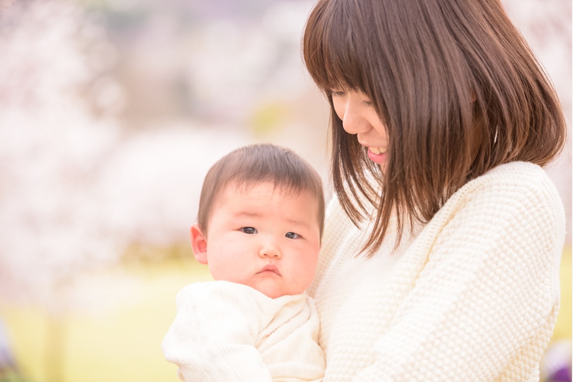 Lightgraphyが撮影した写真のアルバム「桜の下の親子フォト」