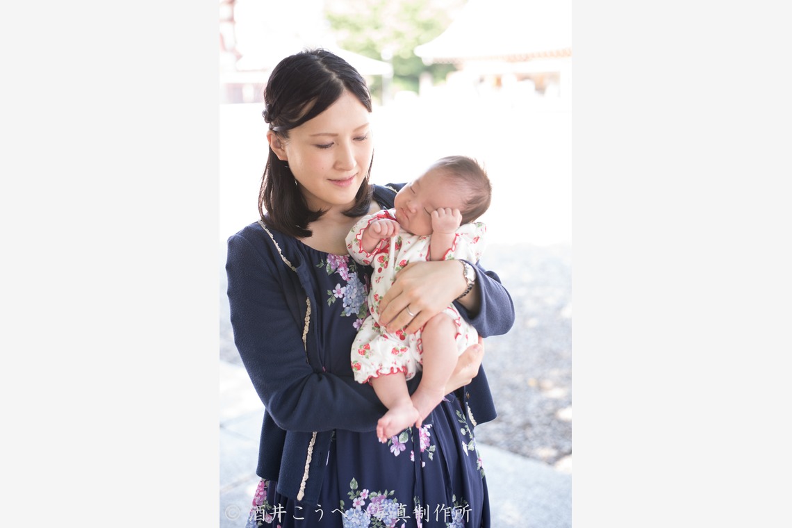 酒井こうへい写真製作所が撮影した「お宮参り・池上本門寺」の写真