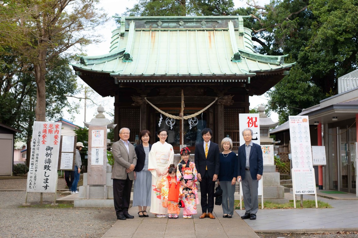 T.Matsumuraが撮影したエンゲージメントフォトのアルバム「七五三＠篠原八幡神社」