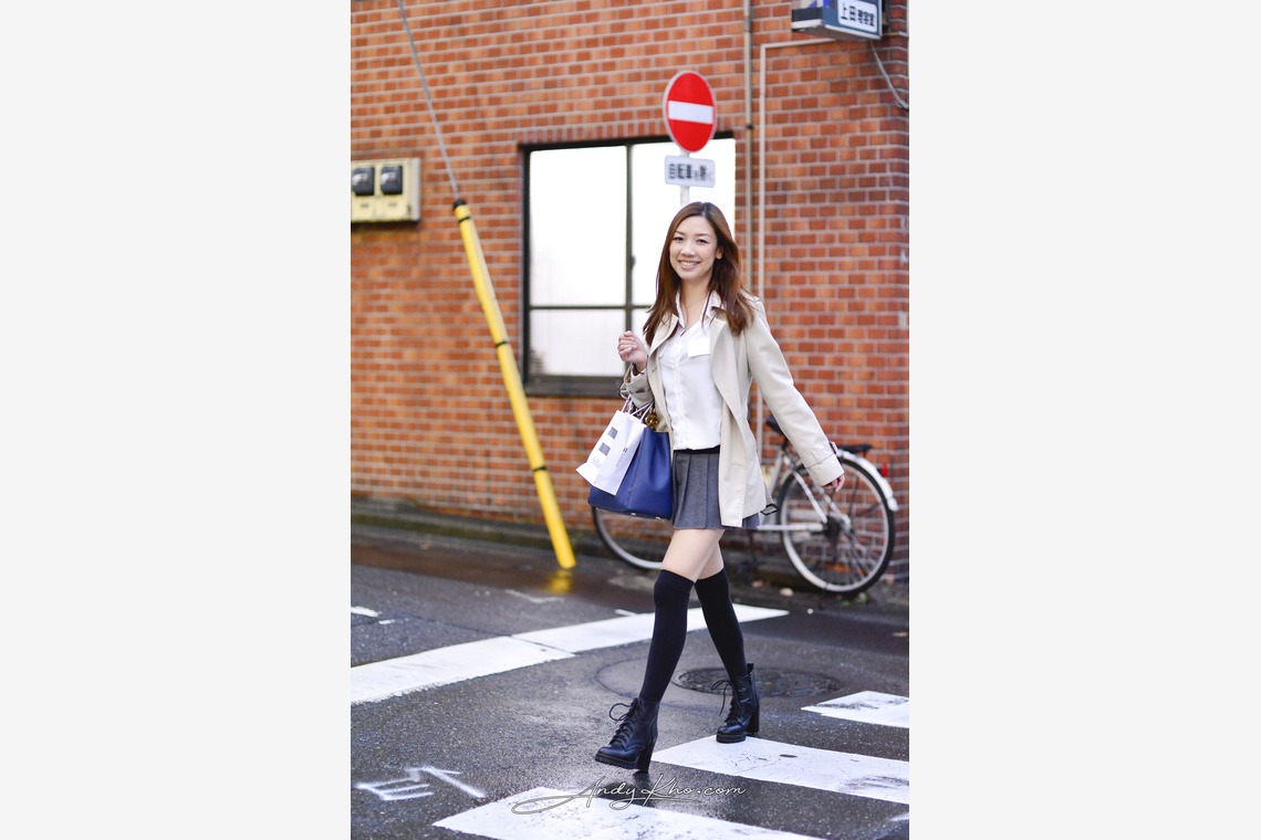 Album of the Location Photo Shoot taken by Andy Kho - Yuki in Azabujuban