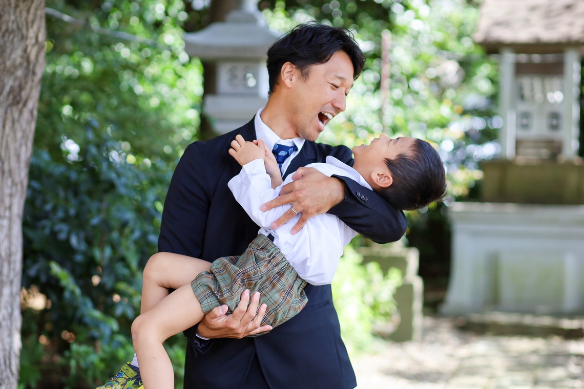 なかがわさとみが撮影した「お宮参りご家族写真撮影」の写真