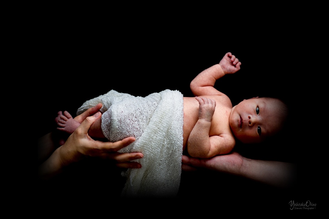 写楽堂が撮影した「ニューボーン＆お宮参り」の写真