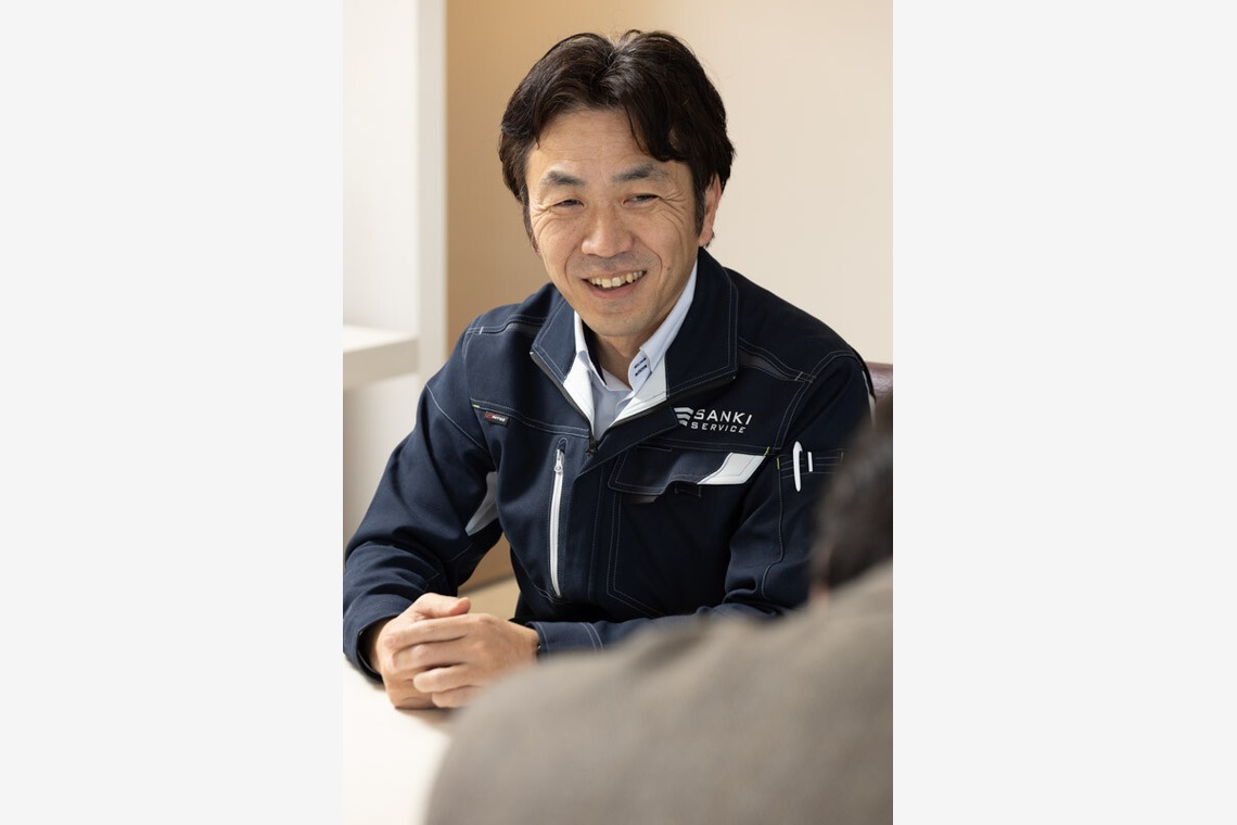 富岡敦が撮影した「会社案内ポートレート」の写真