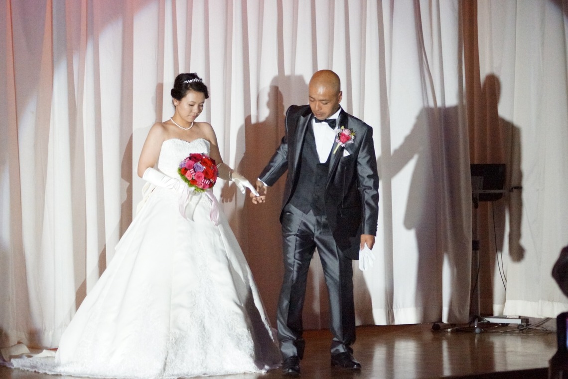 石橋宙大が撮影した「親戚の結婚式撮影」の写真