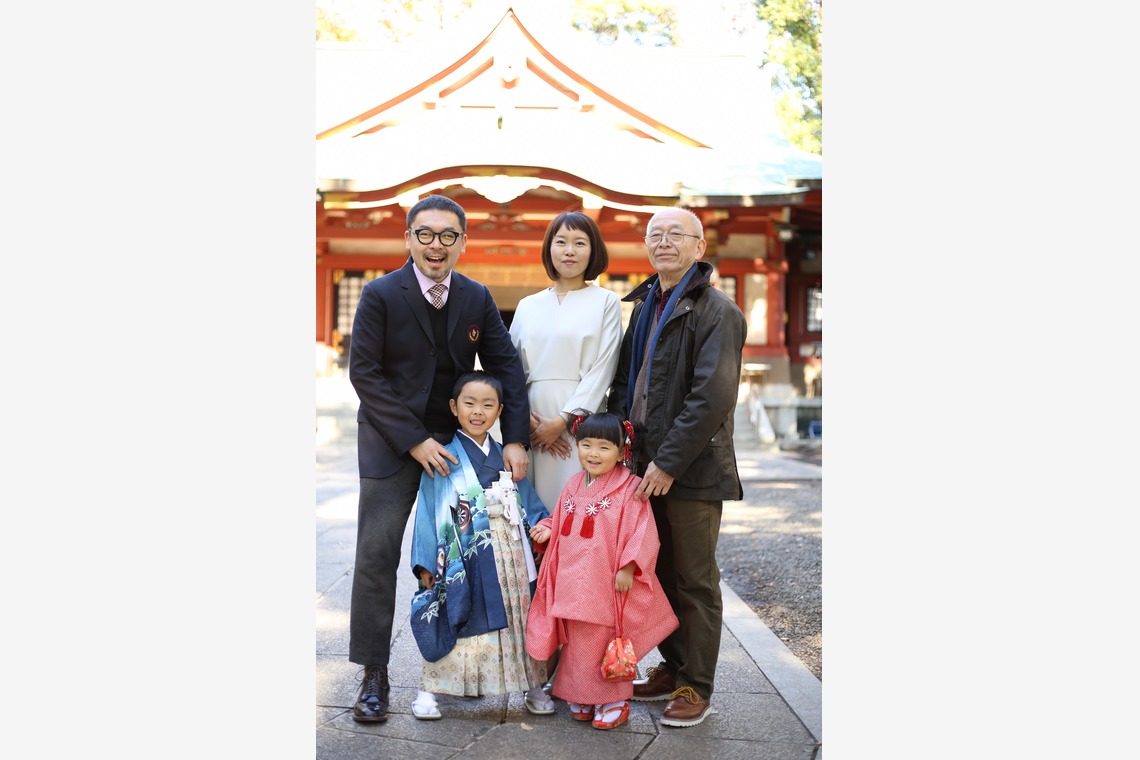 出張撮影HUG TIMEが撮影した「七五三記念撮影＠世田谷八幡宮・東京」の写真
