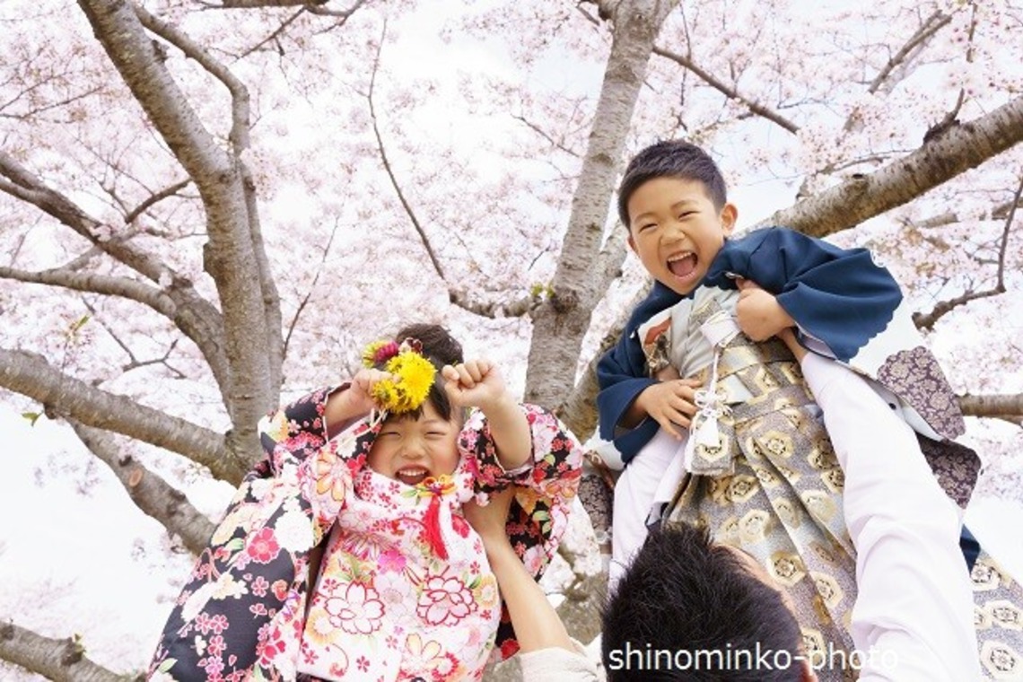 しのみんこフォトが撮影した「七五三フォト」の写真