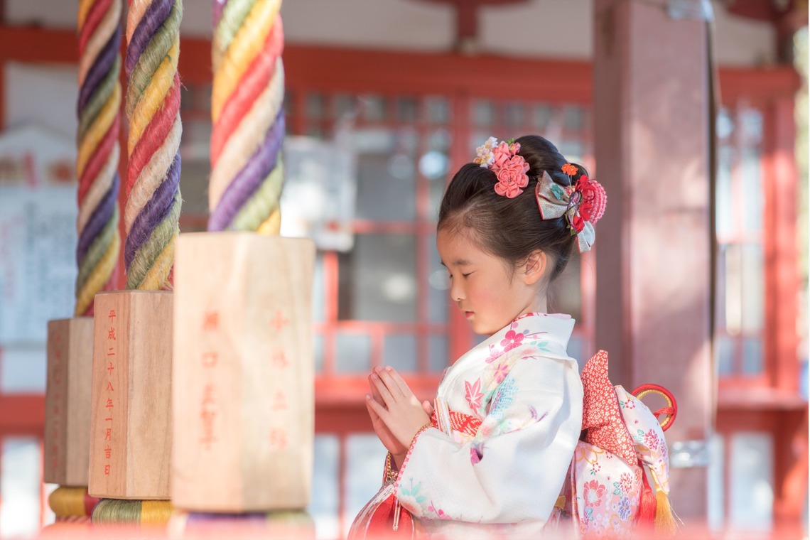 まんまるフォトが撮影した「七五三写真」の写真