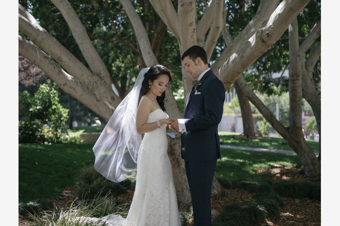 植村由理が撮影した「ジャッキー＆ライアン - 結婚式の日」の写真