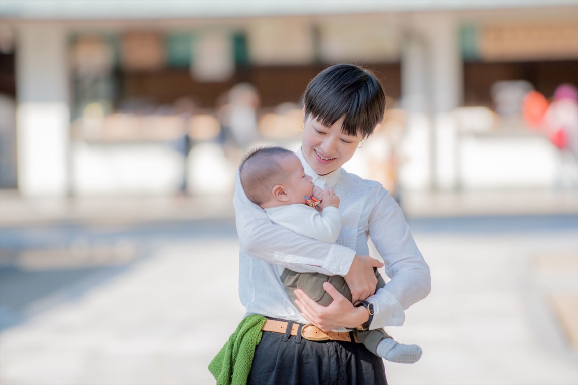 来田 篤典が撮影した「お宮参り」の写真