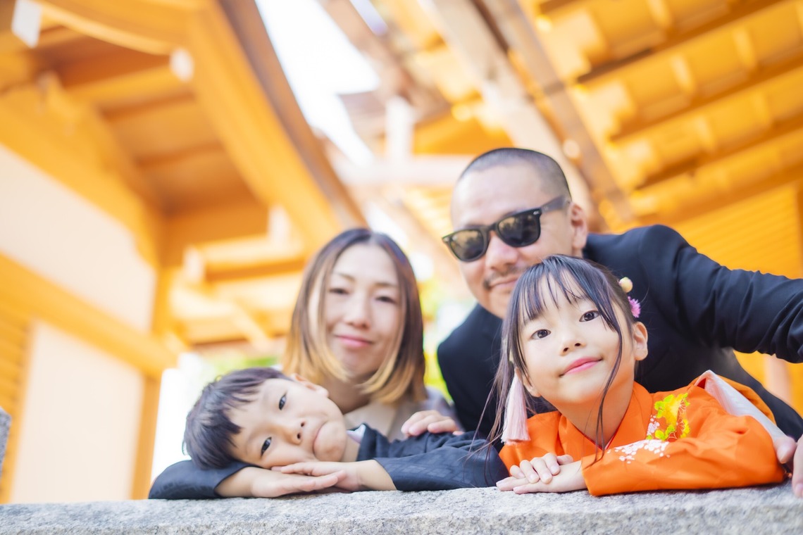 スタジオ11が撮影した「七五三のお参り案件B」の写真