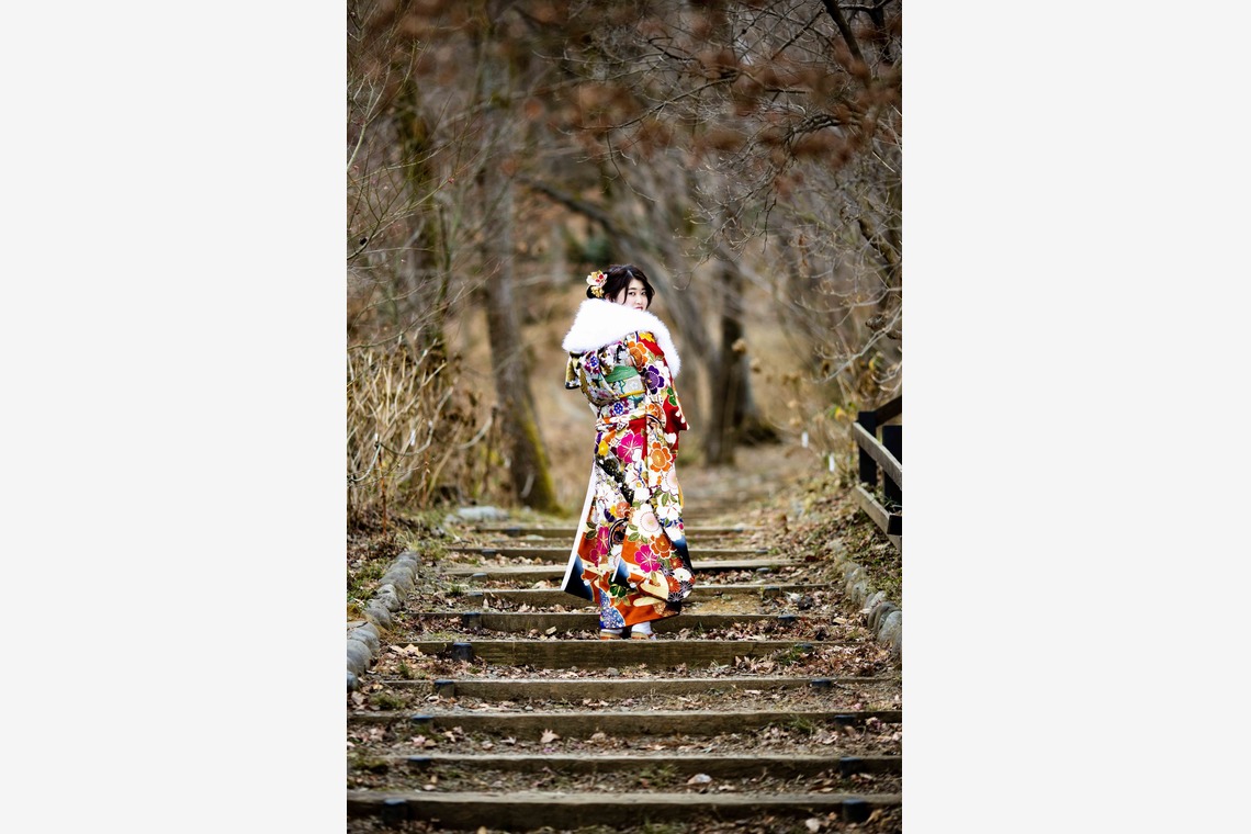 松井シンジが撮影した「成人式前撮り」の写真