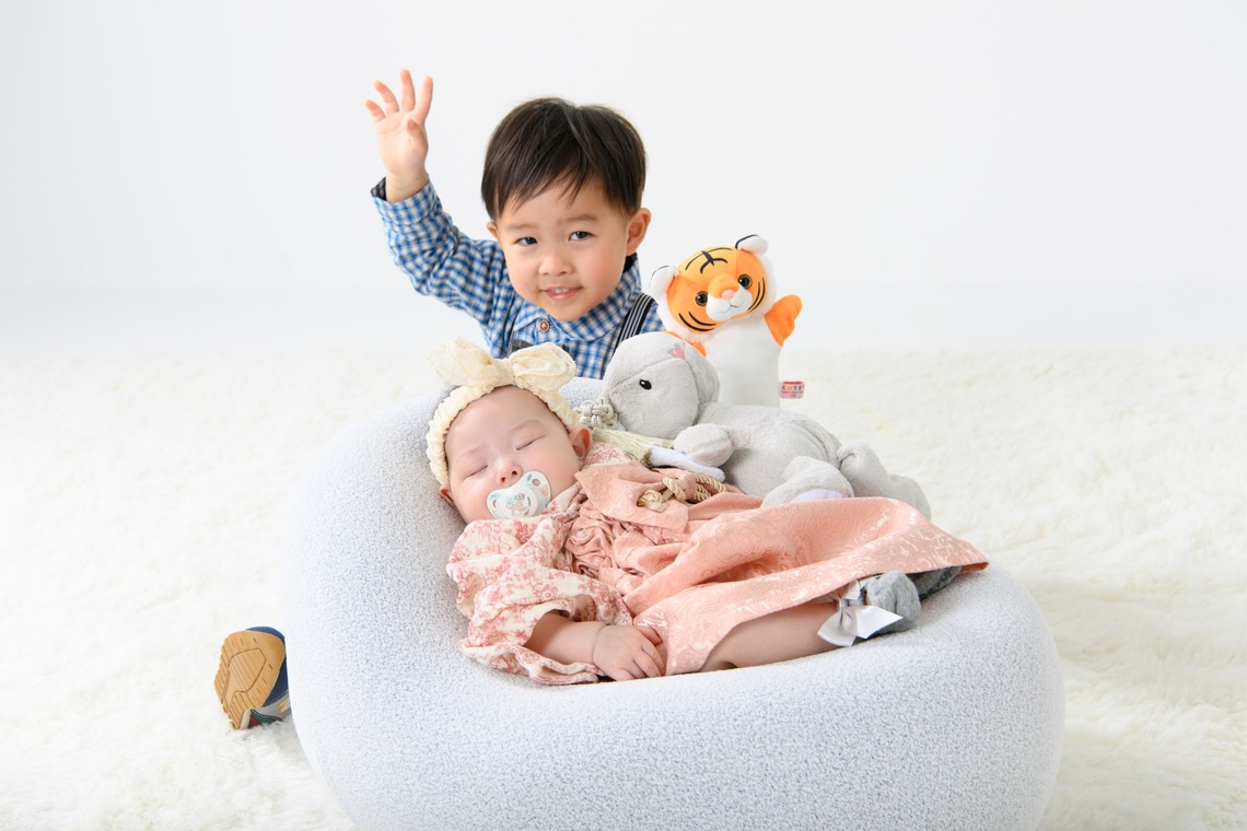 北野隼人が撮影した「お宮参り（スタジオ撮影）」の写真