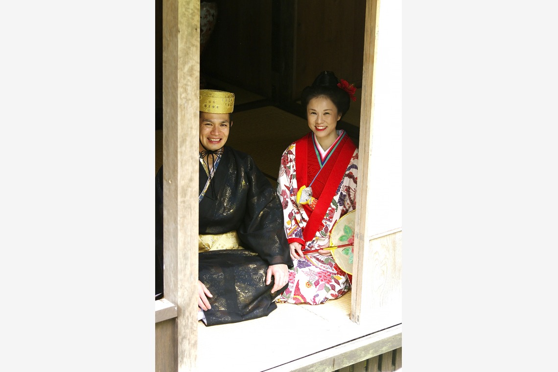 Photo of Time slip in Nakamura family house taken by Ryukyu Fantasy Photo Wedding Photo Okinawa