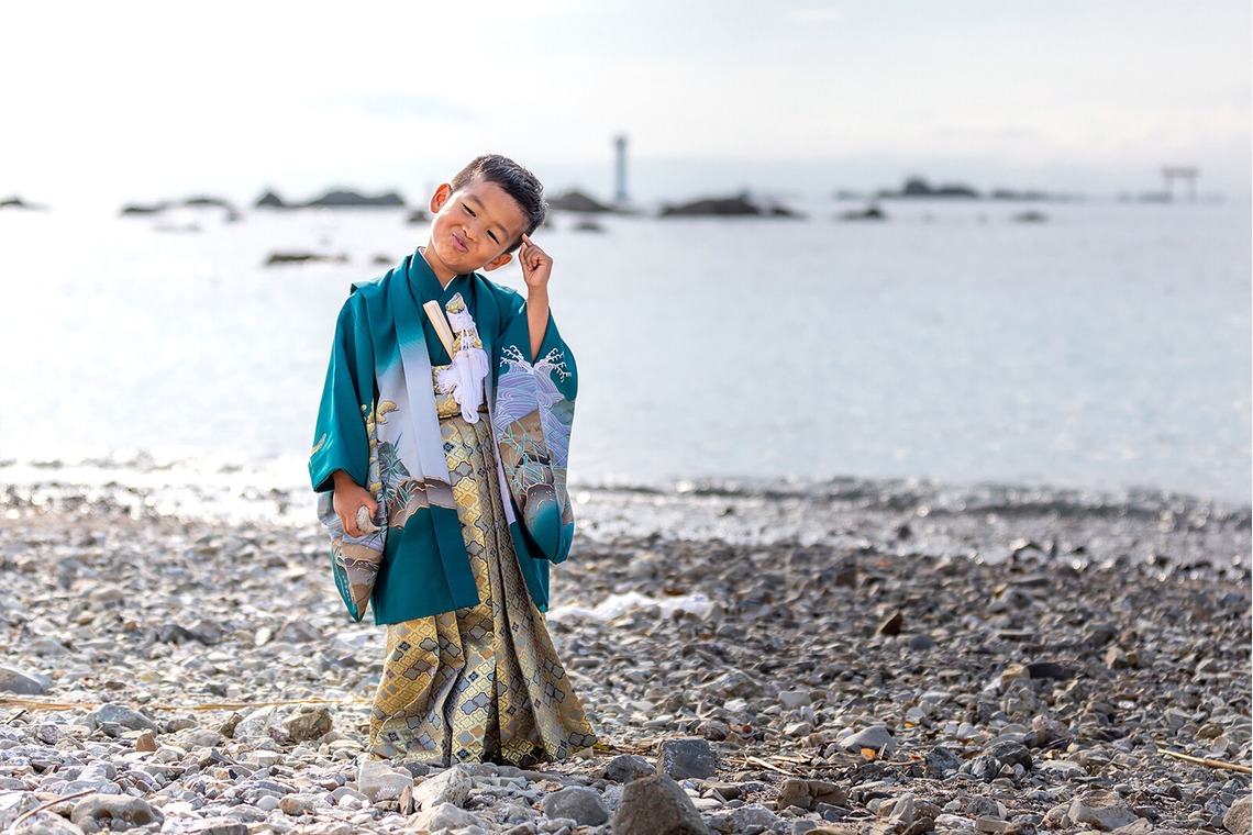 Minminが出張撮影した家族写真(キッズ,ベビーフォト)などが写った「七五三」の家族写真