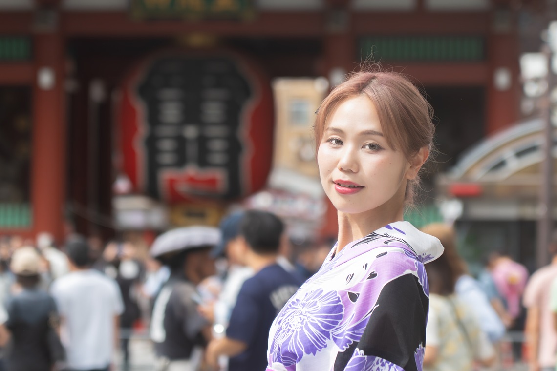 ARUKU PHOTOが撮影した写真のアルバム「浅草寺周辺での浴衣撮影」