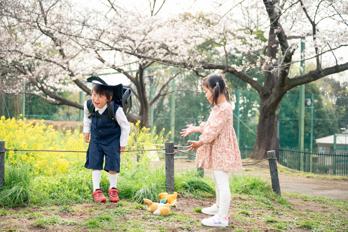 戸澤麻衣が撮影した「都内・新一年生の撮影」の写真