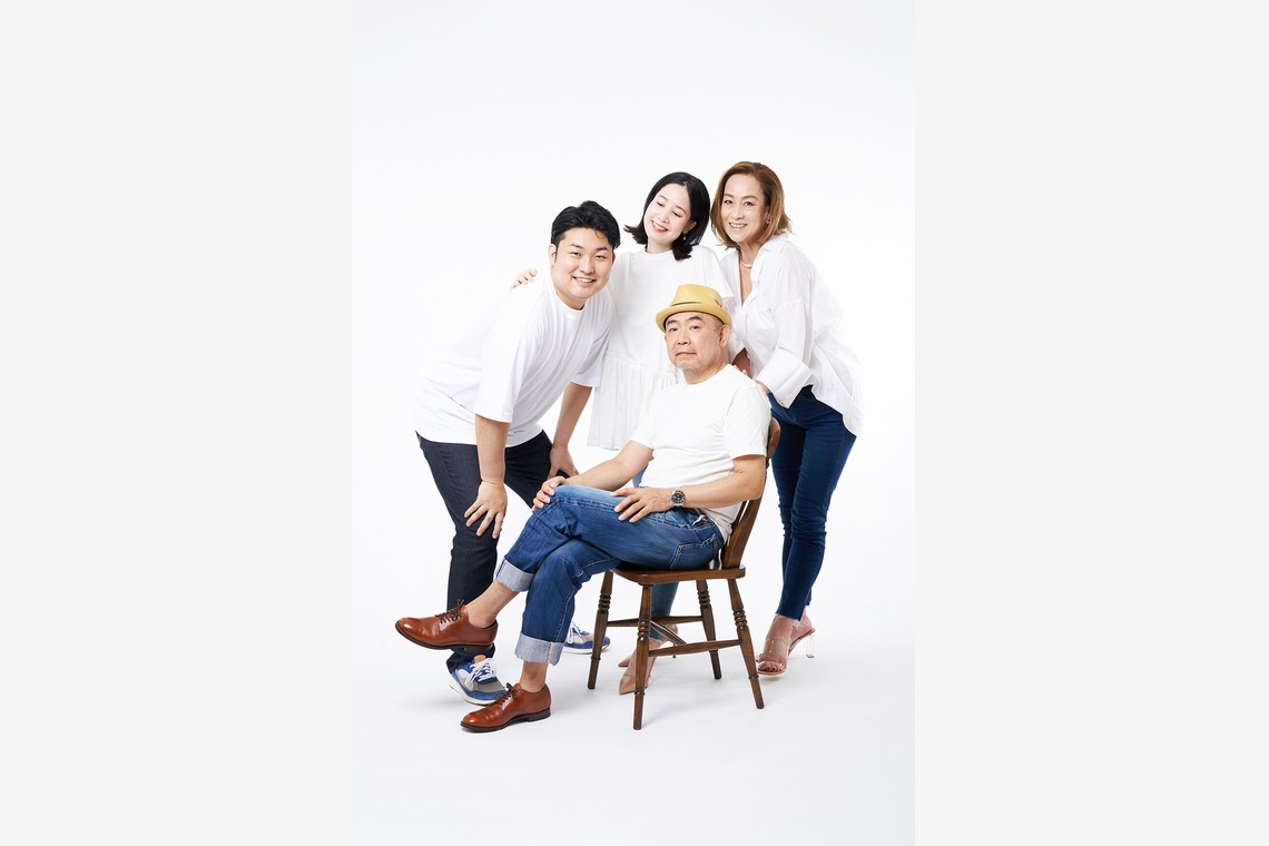 森田寫眞館が出張撮影した家族写真(キッズ,ベビーフォト)などが写った「ファミリー」の家族写真