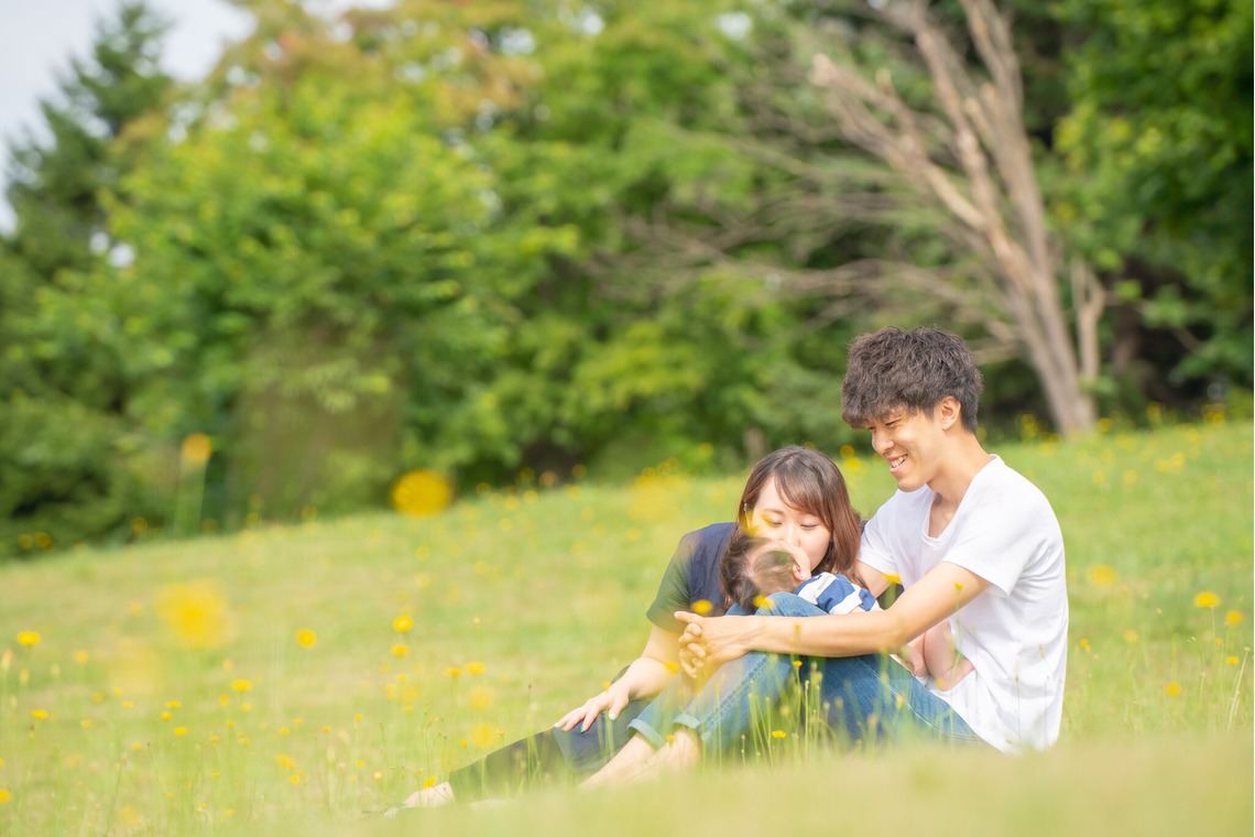吉田　亘が出張撮影した家族写真(キッズ,ベビーフォト)などが写った「Family photo」の家族写真