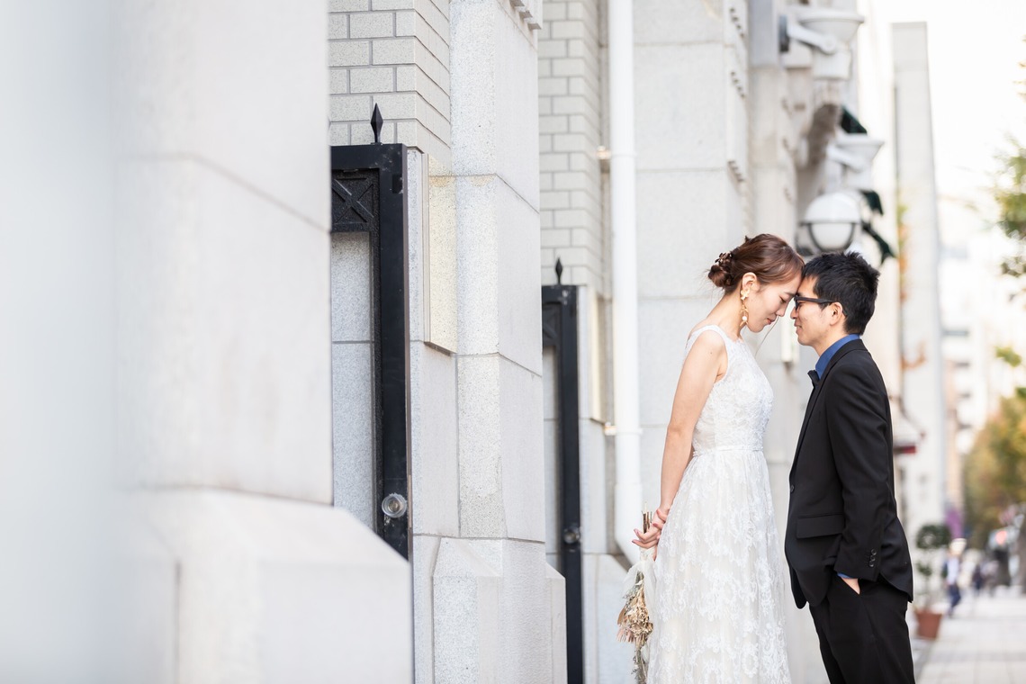 尾崎光が撮影した「ウエディング前撮り/神戸ロケ」の写真