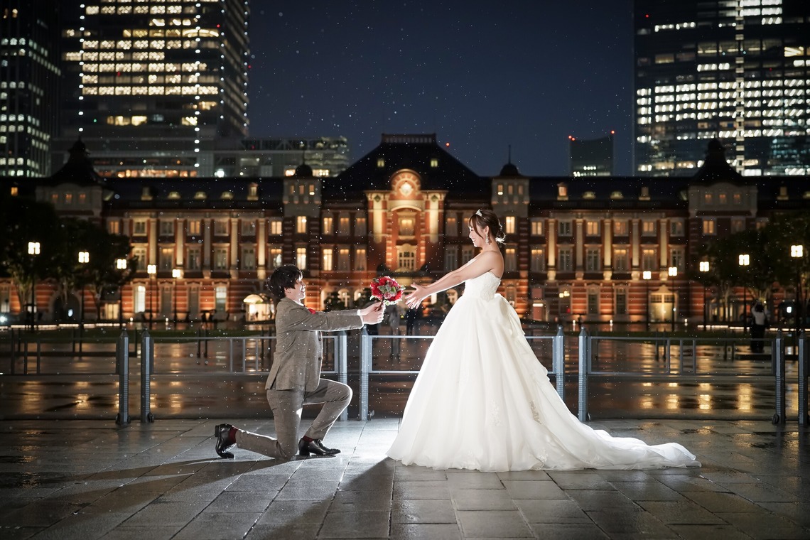 スタジオ　まるが撮影した写真のアルバム「東京駅・和田倉門でのウエディングフォト」
