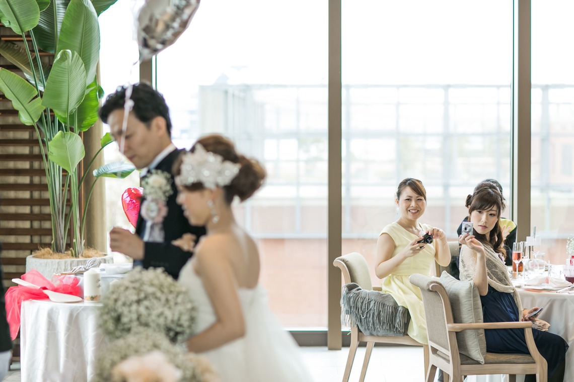 elle pupaが撮影した「披露宴当日」の写真