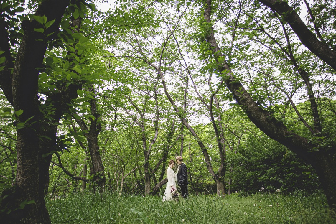 ゾクが撮影した「ウェディング前撮りイメージカット」の写真