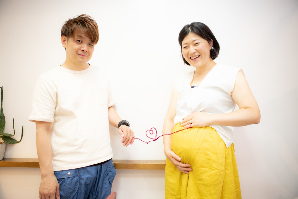 橋本祐里子（まるちゃん）が撮影した写真のアルバム「パパのお店でマタニティフォト」