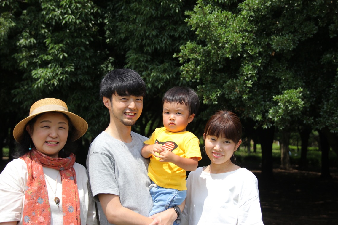 渡邉博海が撮影した「家族写真」の写真