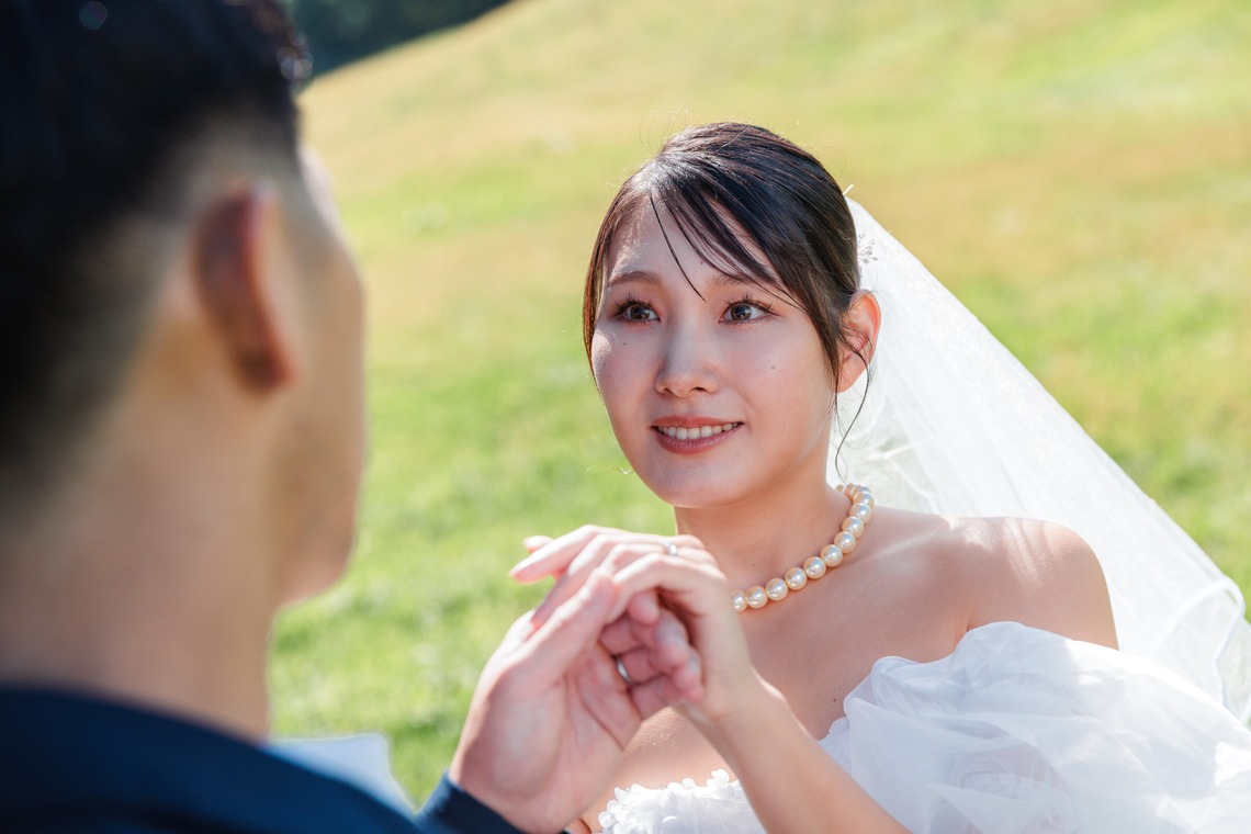 青木胤諭が撮影した「ウェディング前撮り（山形県沿岸）」の写真