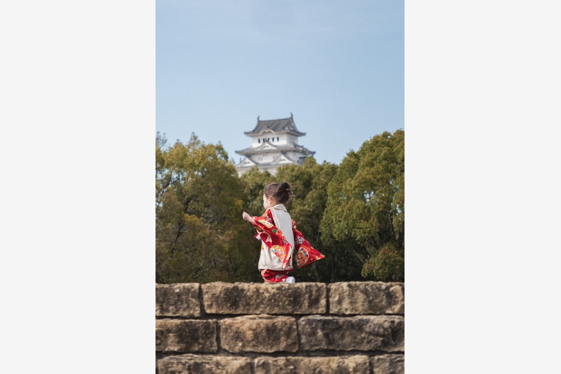 Hyggest  photographyが出張撮影した家族写真(キッズ,ベビーフォト)などが写った「七五三撮影」の家族写真