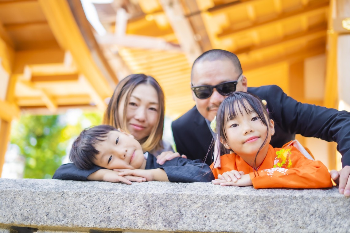 スタジオ11が撮影した「七五三のお参り案件B」の写真