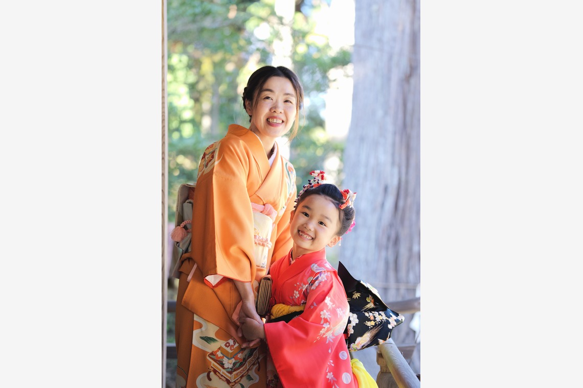 小森山雄三が撮影した「七五三」の写真