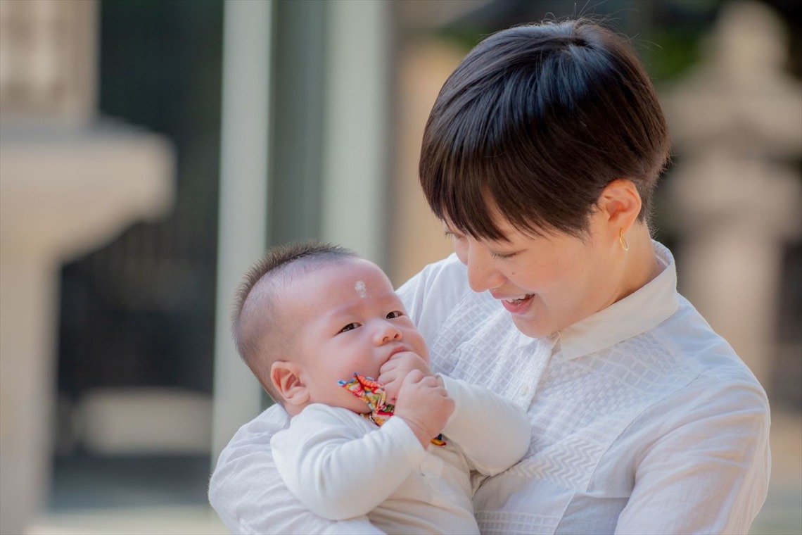 来田 篤典が撮影した「お宮参り」の写真