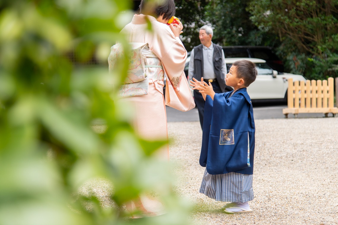 合同会社優希photoが出張撮影した家族写真(キッズ,ベビーフォト)などが写った「七五三写真」の家族写真