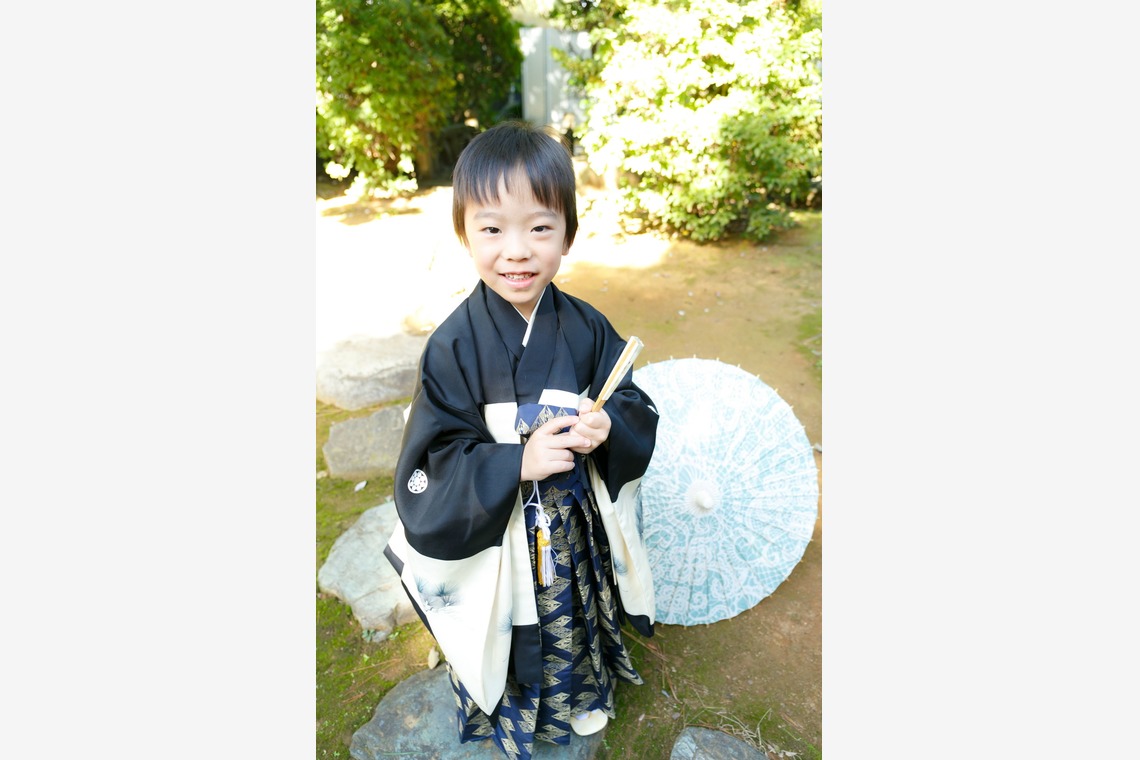 Chihiro Photographyが出張撮影した家族写真(キッズ,ベビーフォト)などが写った「五歳男の子七五三Photo」の家族写真