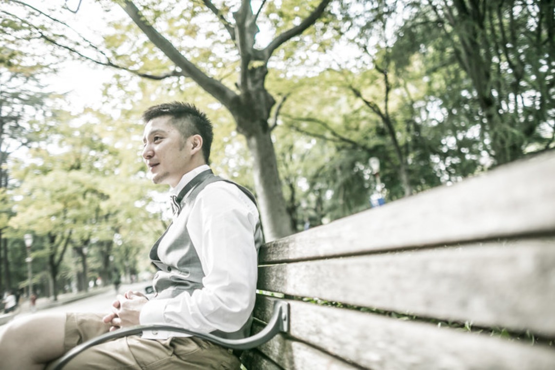 阿部写真館　大阪本町 靭公園前が撮影した「緑のロケーション」の写真