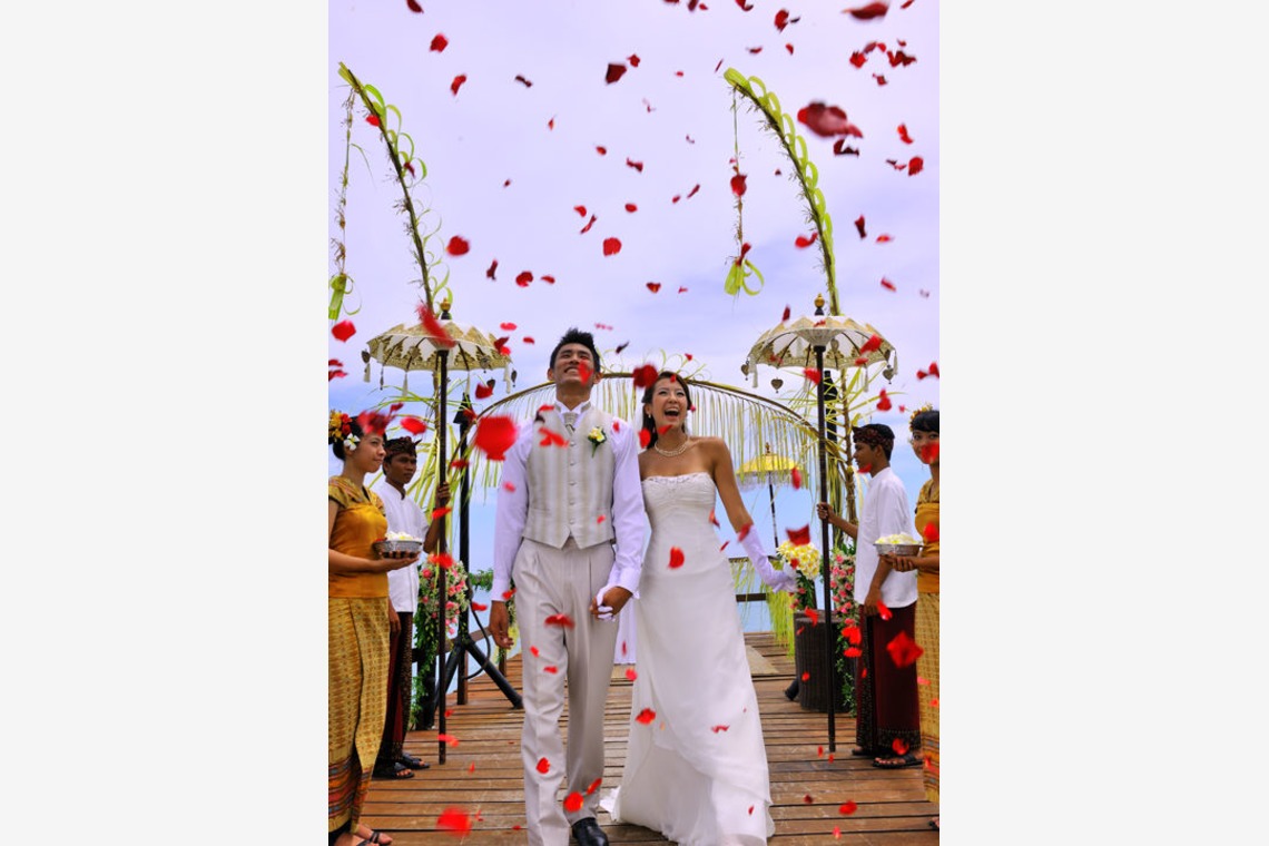 今林 浩一が撮影した「バリウェディング」の写真