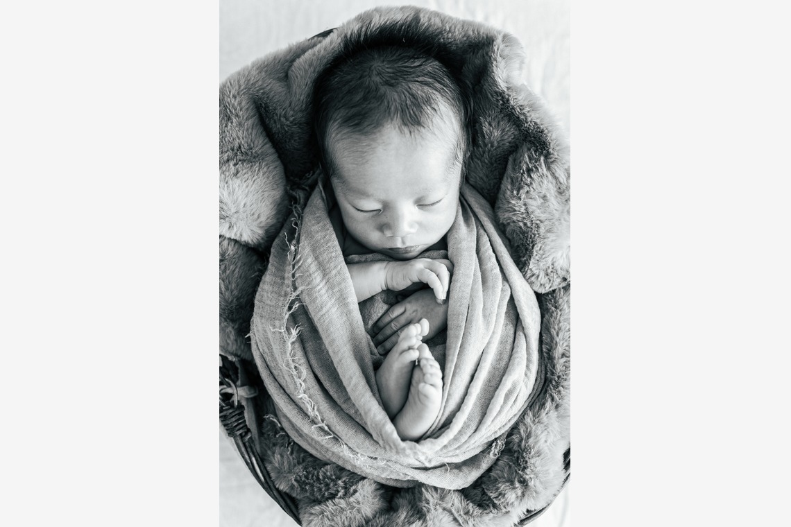 シコロハルナが撮影した「ニューボーンフォト」の写真