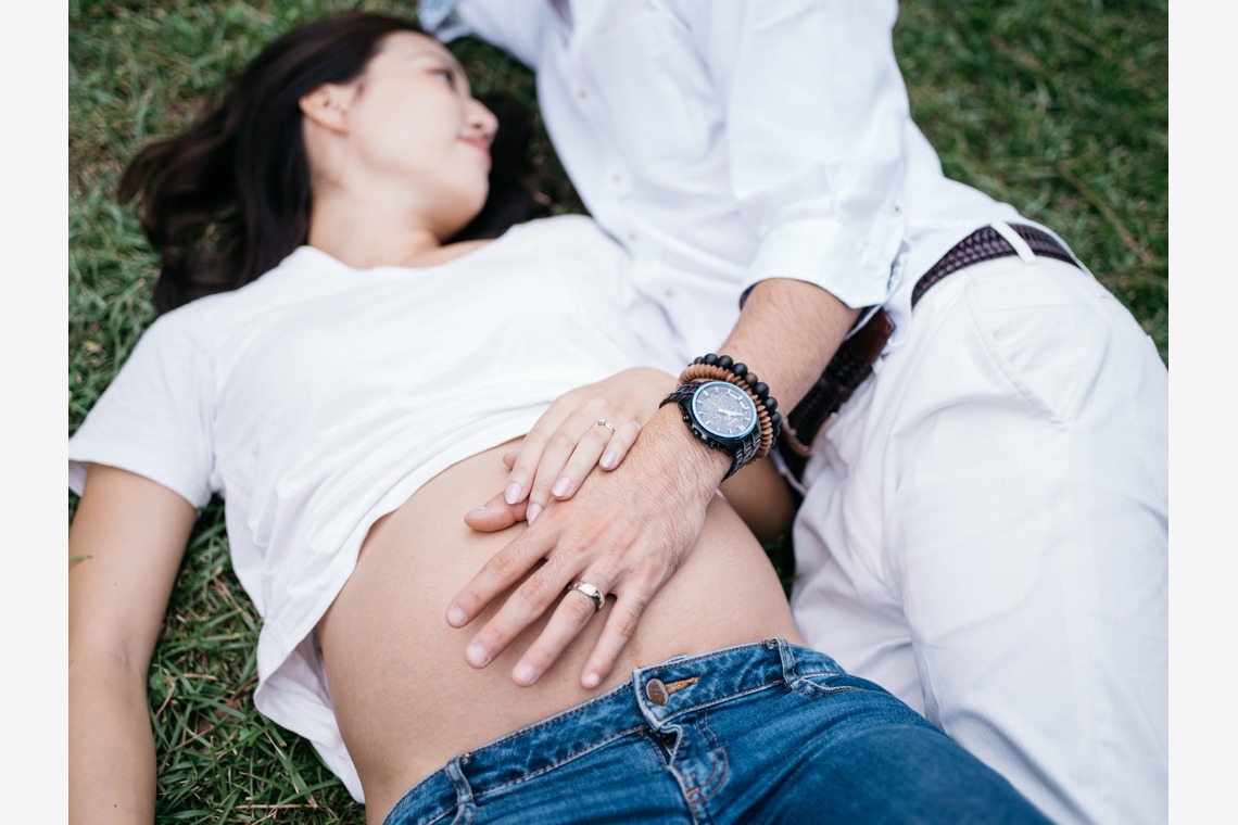 植村由理が撮影した「マタニティフォト@湘南」の写真
