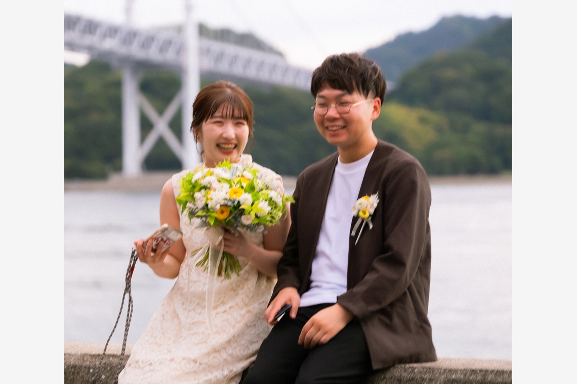 コモニアが撮影した「ウェディング前撮り / 後撮り (ロケーション撮影)」の写真