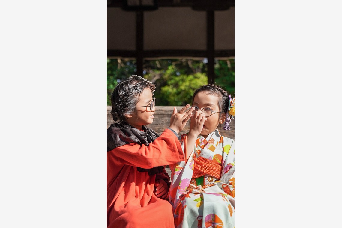 心綴フィルムが撮影した「七五三①」の写真