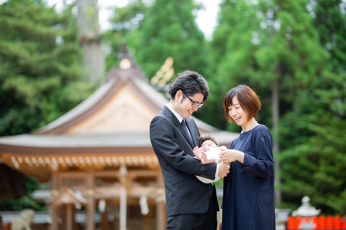 Photo Project PHOTO-ONが撮影した前撮り/後撮り出張撮影のアルバム「宮参りでの撮影サンプル」